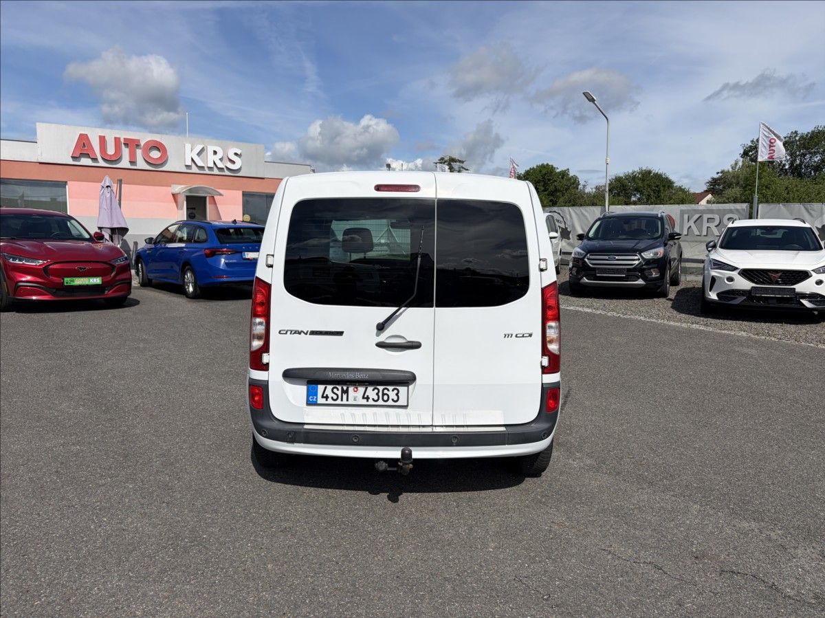 Mercedes-Benz Citan, 1,5 CDi  81KW, 5Míst, Climatr, - fotka 6