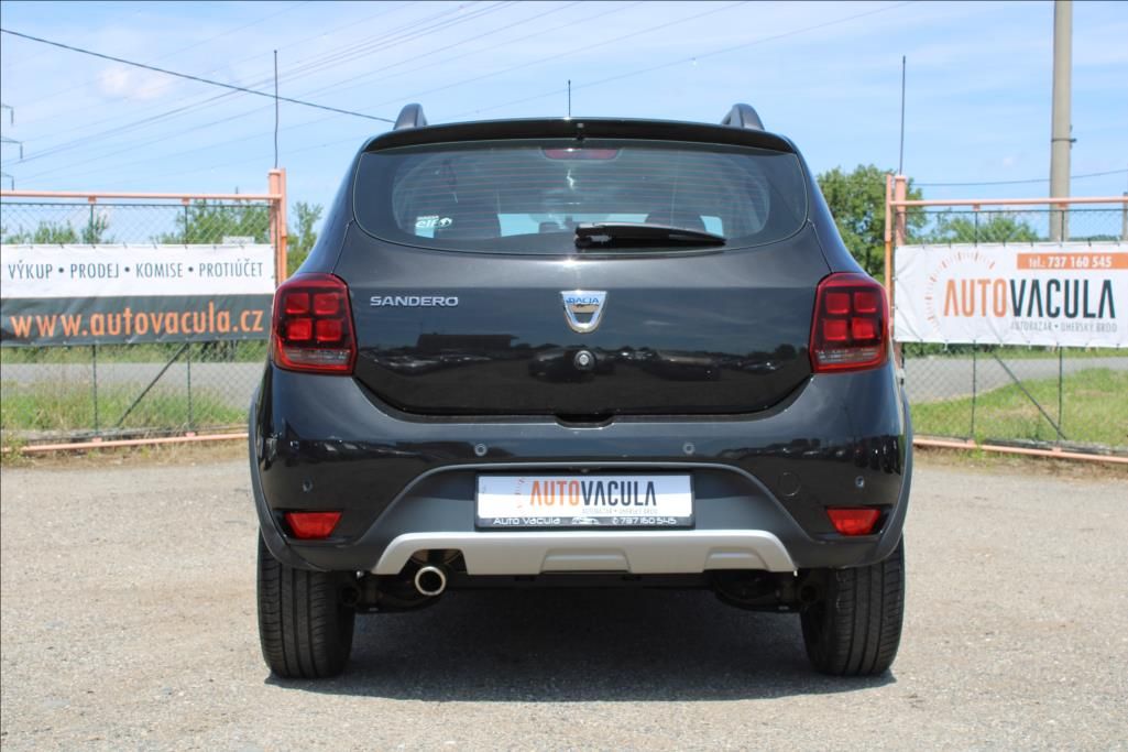 Dacia Sandero, 0,9 TCe  STEPWAY, TOP, ČR - fotka 6
