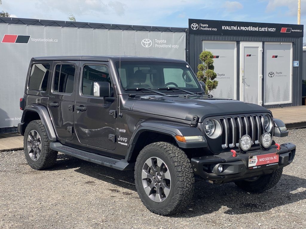 Jeep Wrangler, 2.2CRDi, Unlimited, ČR+doplňky