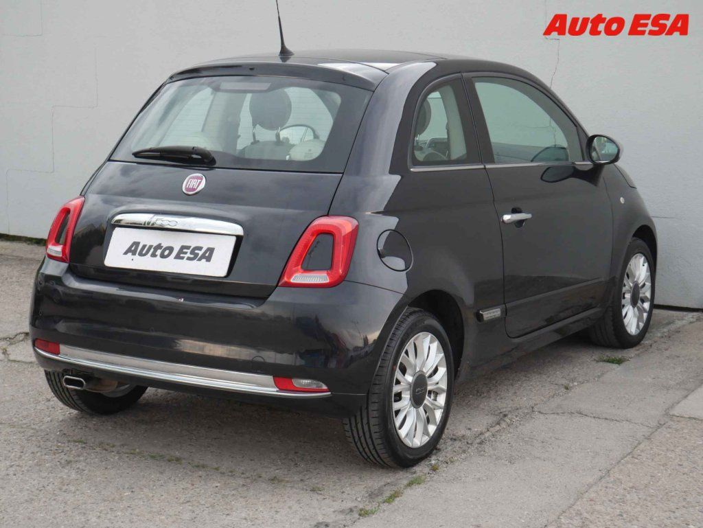 Fiat 500, 1.2,kůže,AC - fotka 6