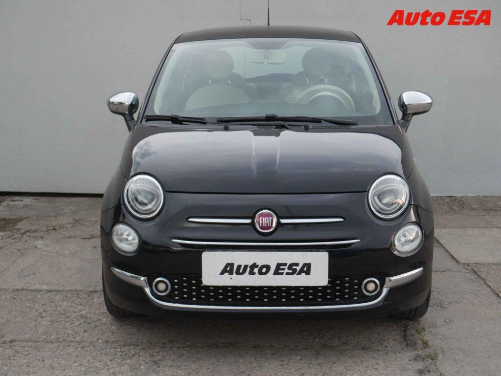 Fiat 500, 1.2,kůže,AC - fotka 2