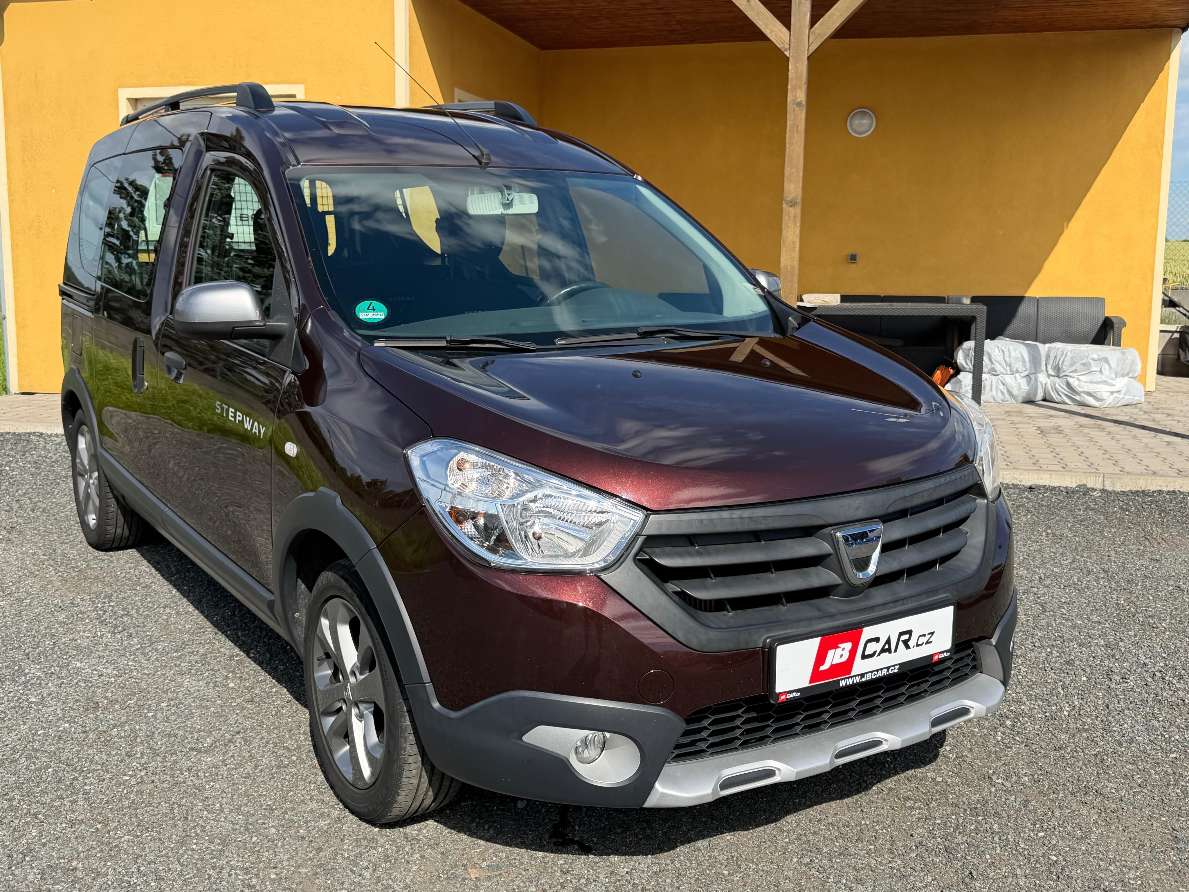 Dacia Dokker, 1.2 TCE 85KW STEPWAY 1.MAJITEL