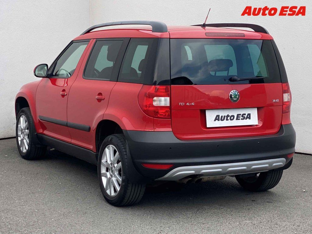 Škoda Yeti, 2.0 TDi 4x4,AT - fotka 6