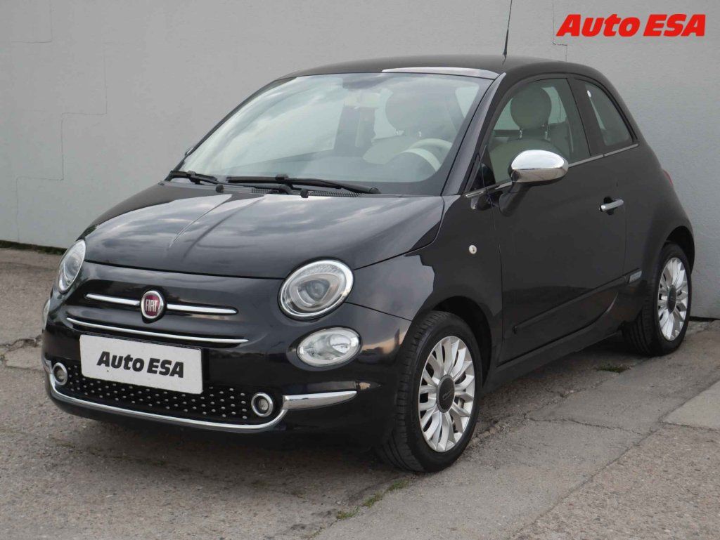 Fiat 500, 1.2,kůže,AC - fotka 3
