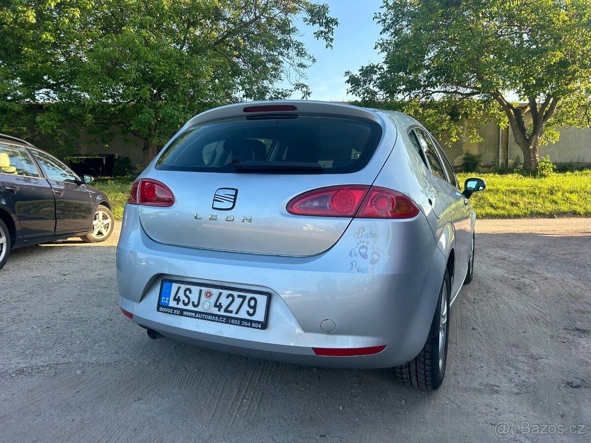 Seat Leon, 1.9TDI,77kW,2008,klima,el okna - fotka 5