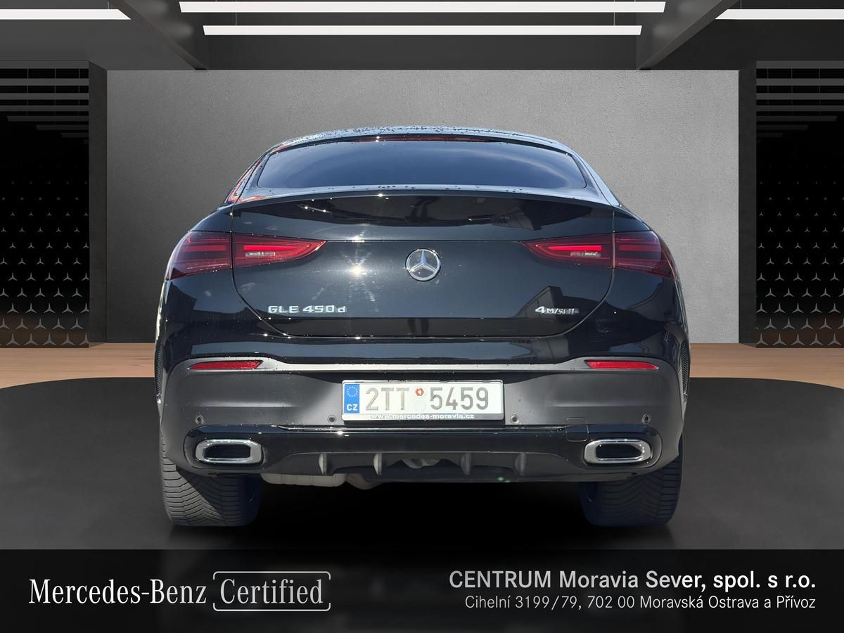Mercedes-Benz GLE, 450d kupé, 4M, VZDUCH - fotka 4