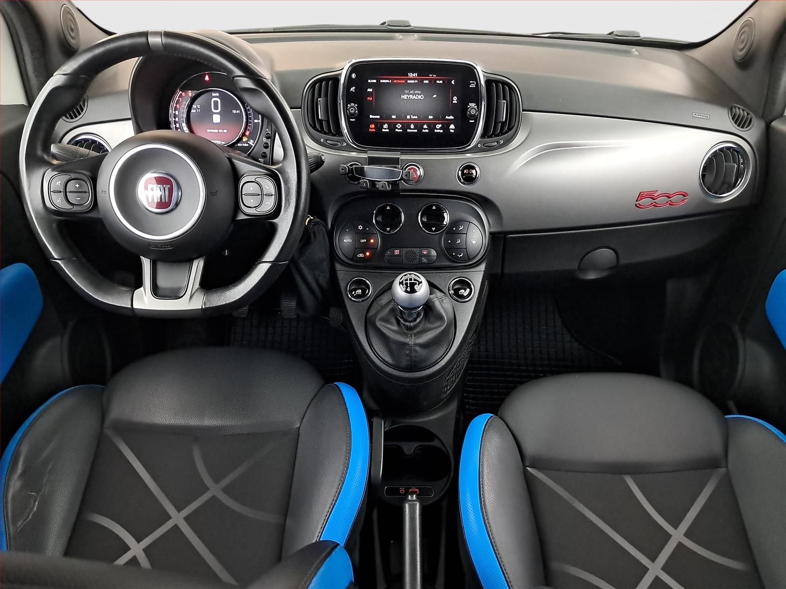 Fiat 500, 1.2, Kůže, Automatická klima - fotka 6