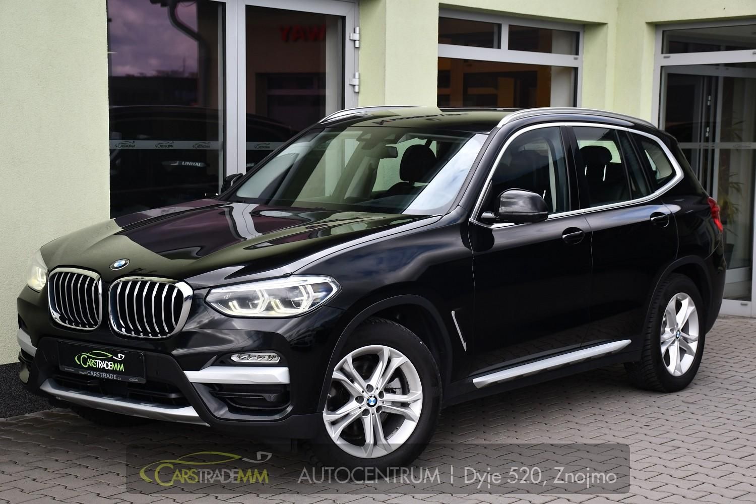 BMW X3, xDrive20d XLINE LED ACC HUD ČR