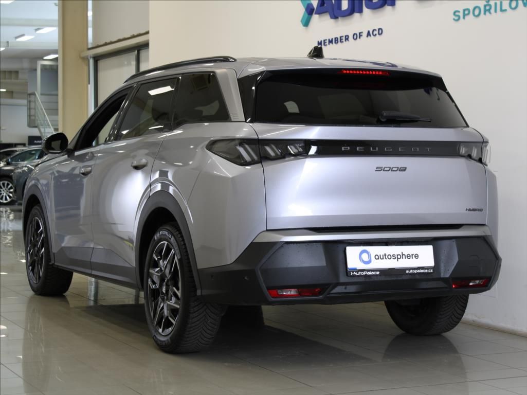Peugeot 5008, 1,2 Hybrid Allure 20tkm. ČR - fotka 3
