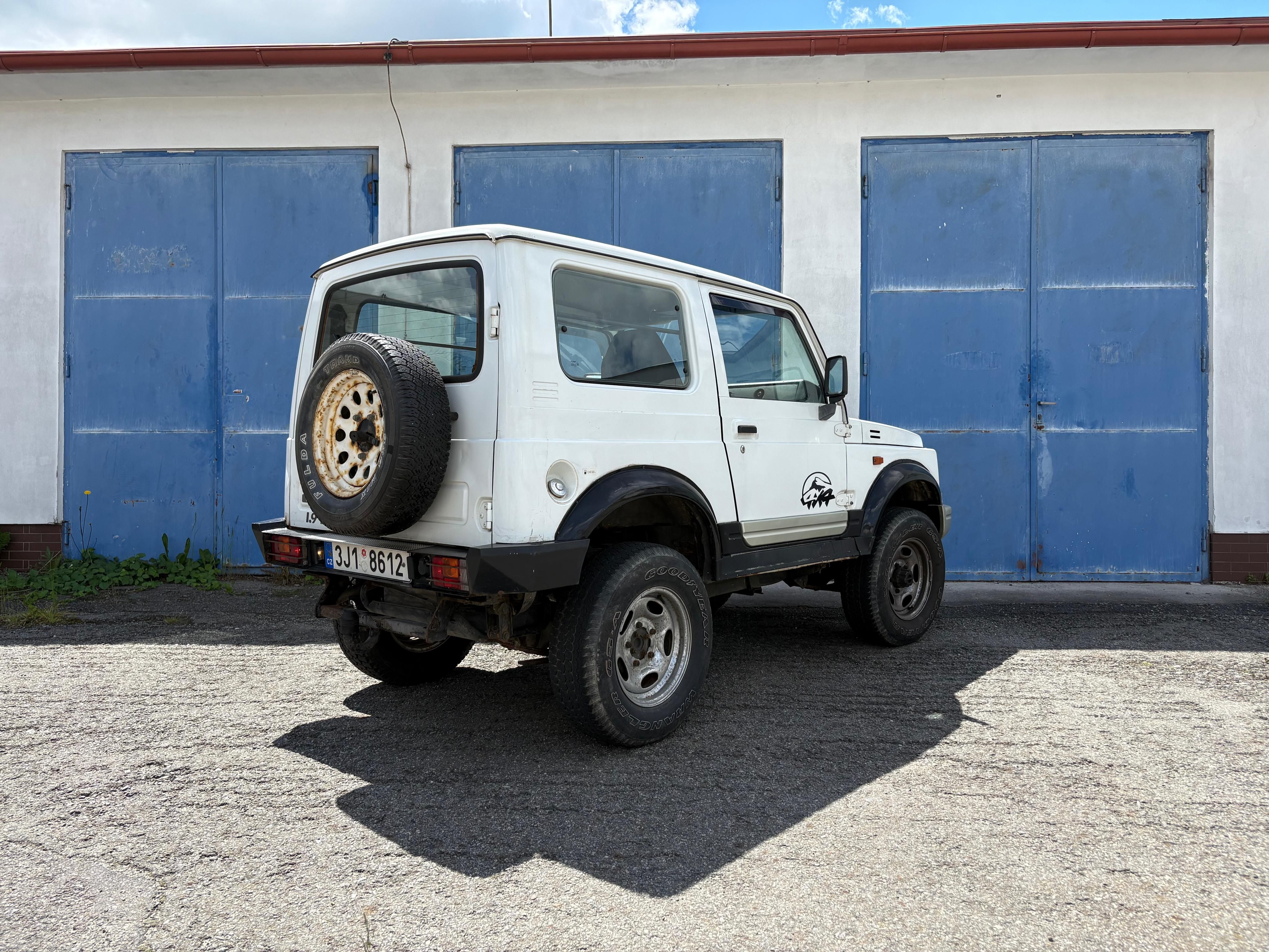 Suzuki Samurai, Suzuki Samurai 1.9TD peugeot - fotka 5