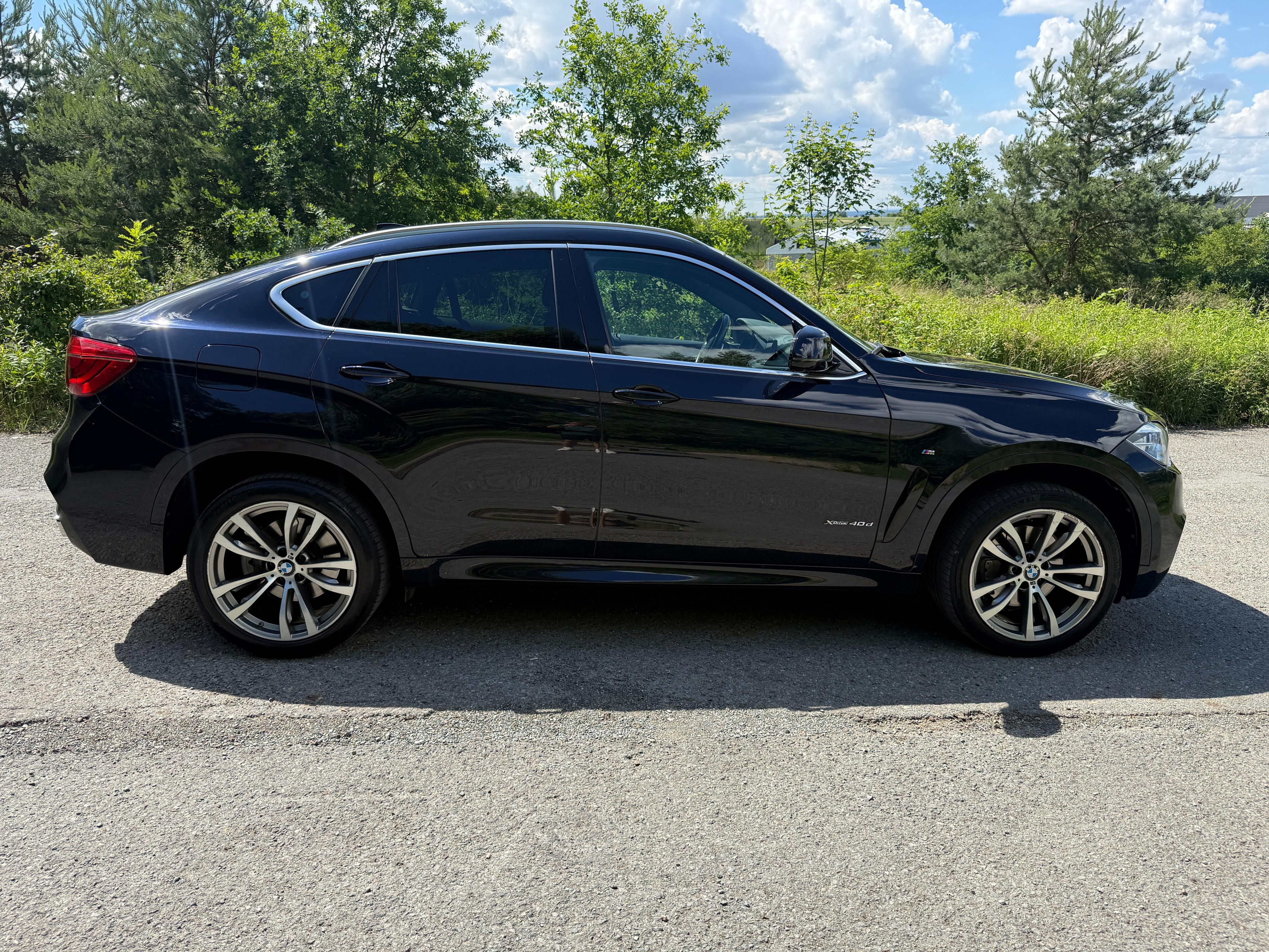 BMW X6, xDrive40d ČR,serv.kn.DPH - fotka 6