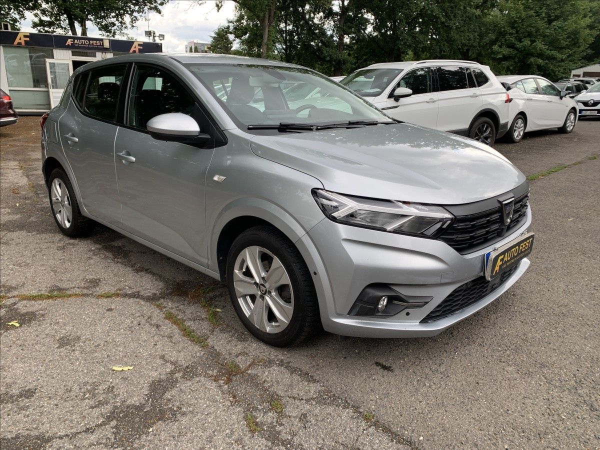 Dacia Sandero, 1,0 i KAMERA,DIGI.KLIMA,ČR - fotka 3