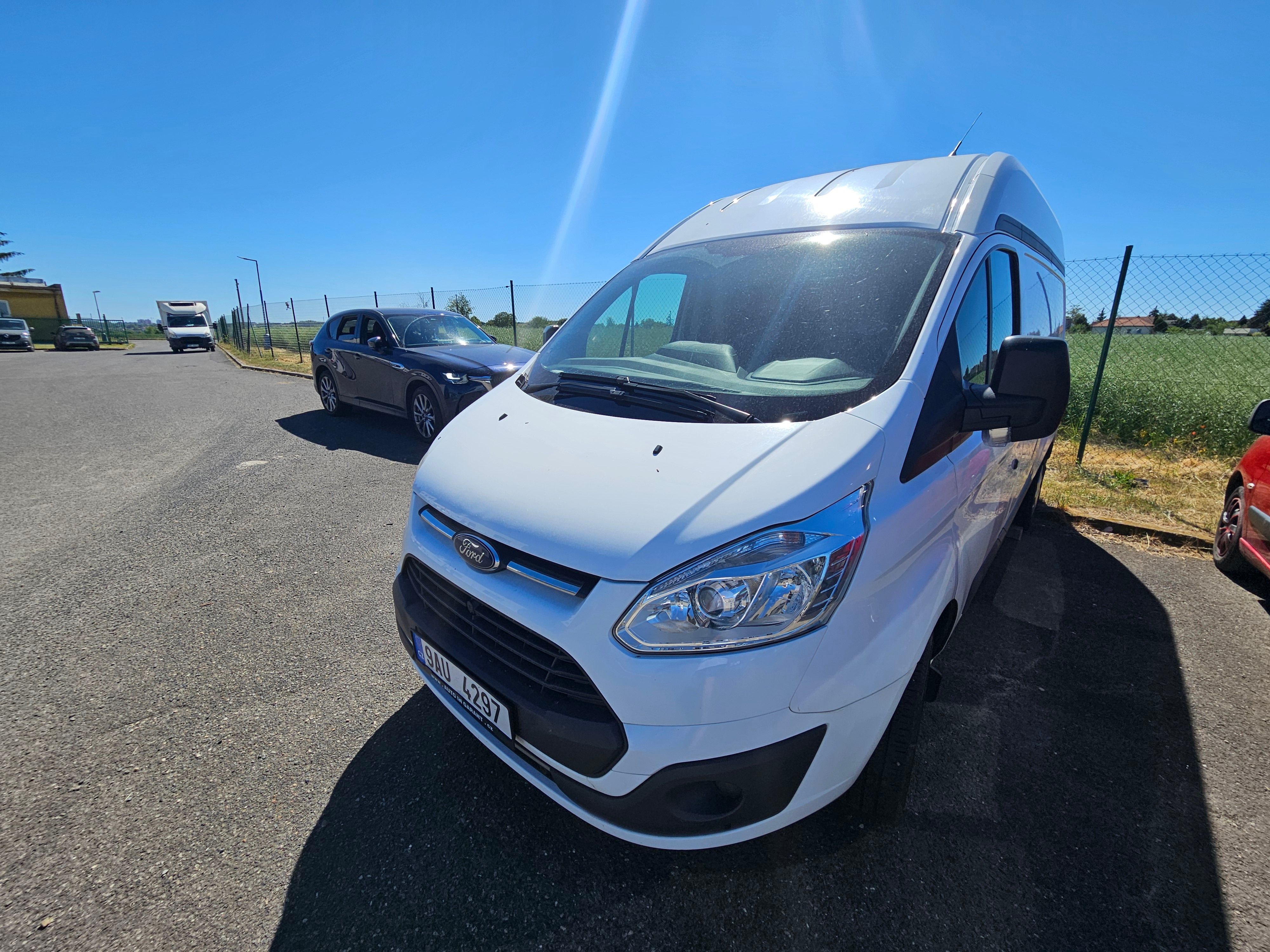 Ford Transit Custom, 2x posuvné boční dveře, servis