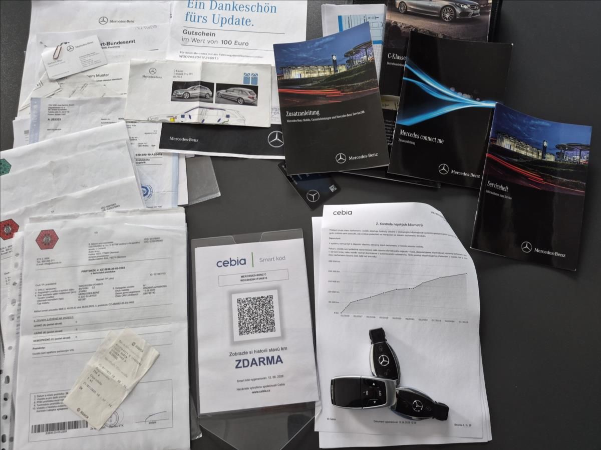 Mercedes-Benz Třídy C, 220d Bluetec 6°MANUÁL NEZ.TOPE - fotka 3