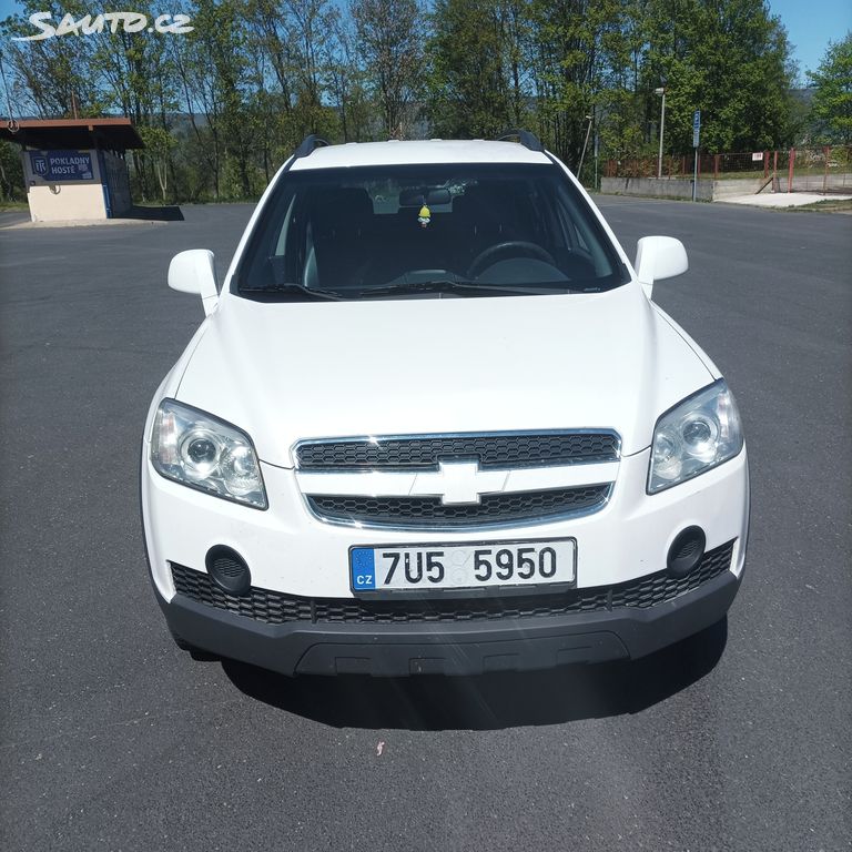 Chevrolet Captiva, 2.4i Benzín+LPG 4x4, 7 míst,