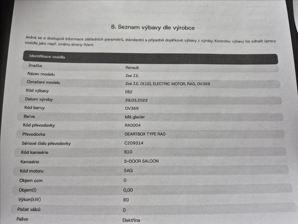 Renault ZOE, Experience SOH 94,9 V ZÁRUCE - fotka 4