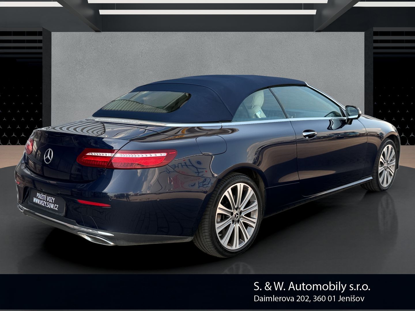 Mercedes-Benz Třídy E, 400 D 4M,Cabrio, Burmester, Av - fotka 6