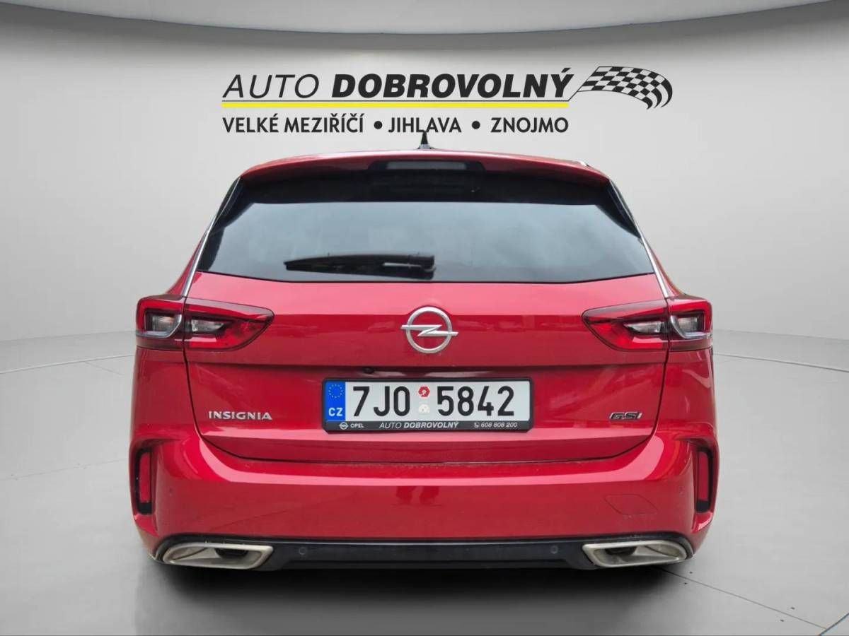 Opel Insignia, GSi Sports Tourer F 2.0 SHT & - fotka 6