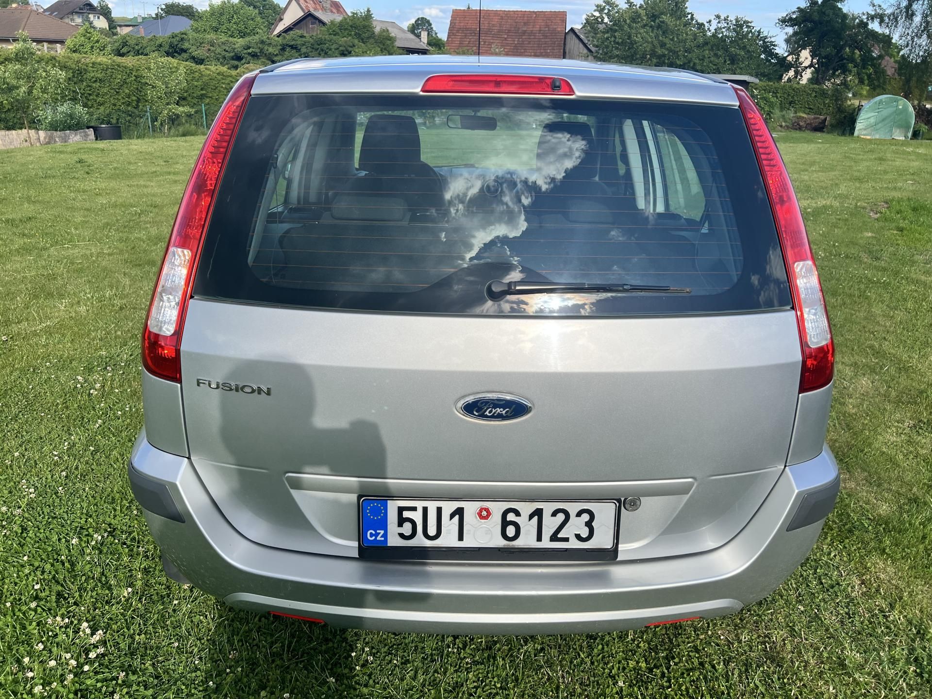 Ford Fusion, 1.4 59KW,ALU,DIGIKLIMA,VYH.OKN - fotka 6