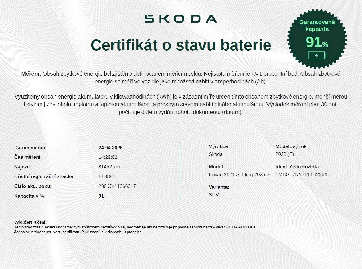 Škoda Enyaq Coupé, RS 80 220 kW 4x4 - fotka 6