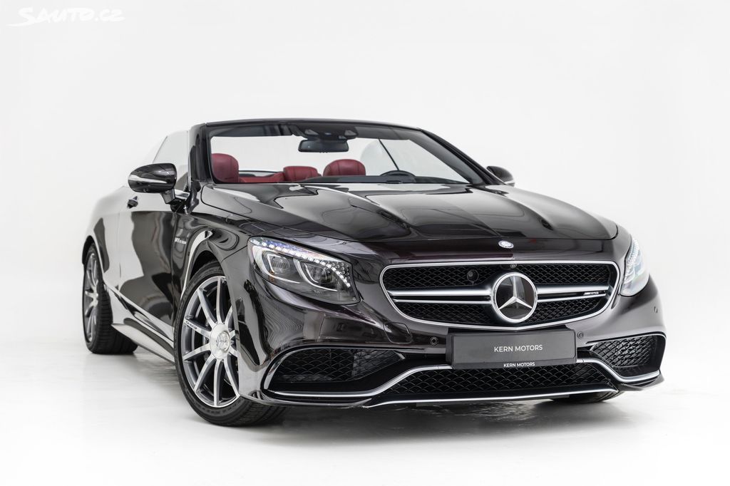 Mercedes-Benz Třídy S, S 63 AMG Cabriolet*4M*Burm3D