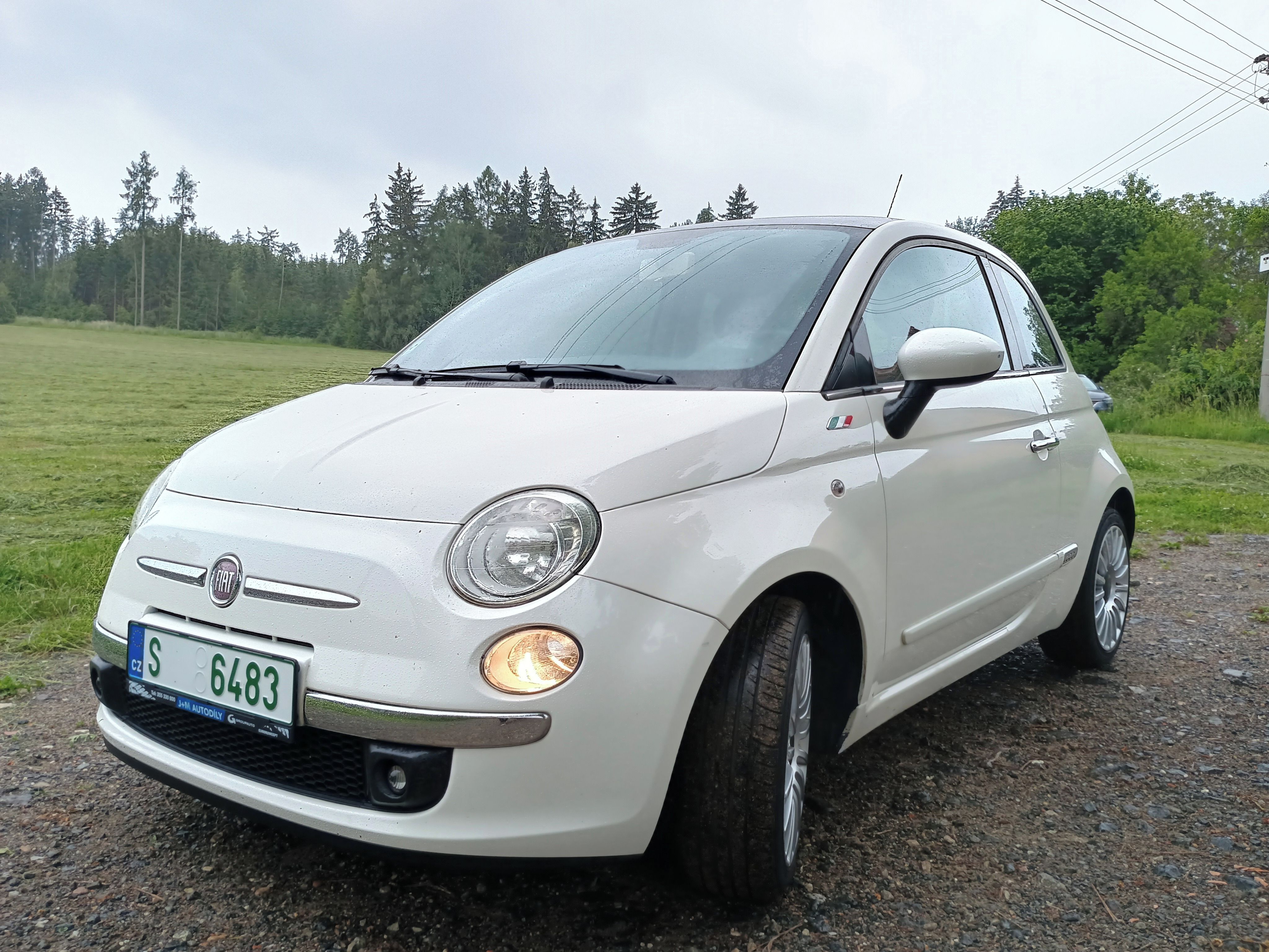 Fiat 500, 88tkm serviska klima 1maj 1.2i