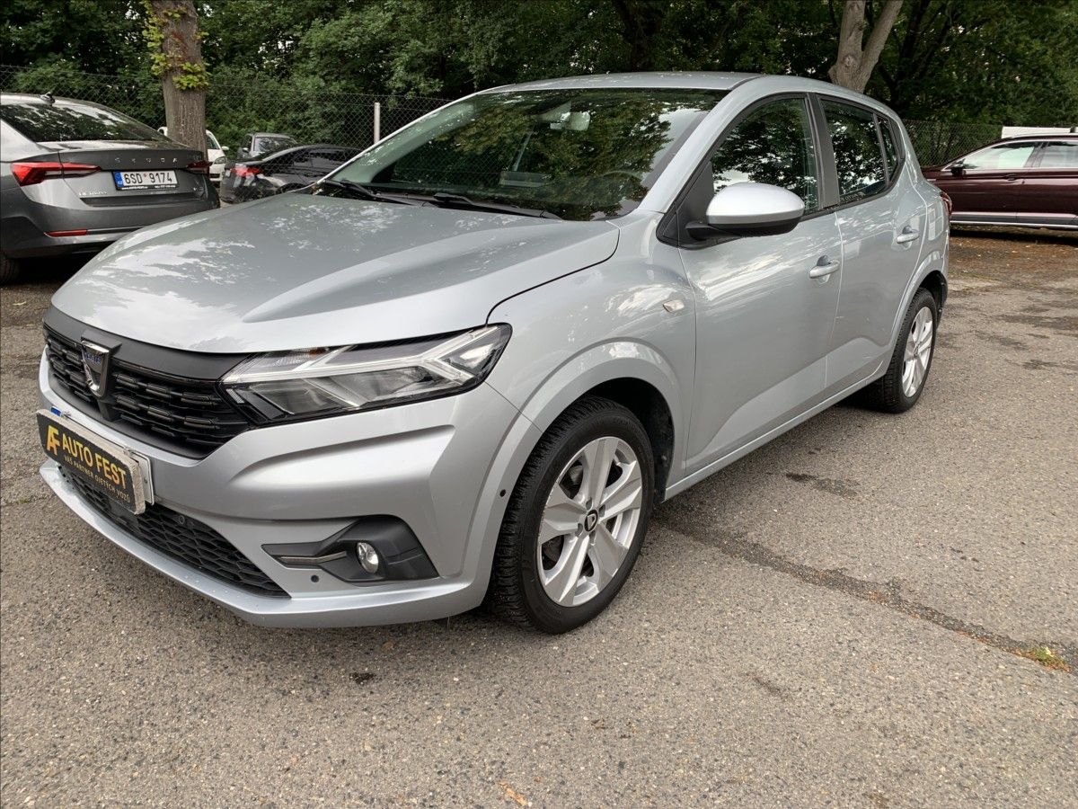 Dacia Sandero, 1,0 i KAMERA,DIGI.KLIMA,ČR