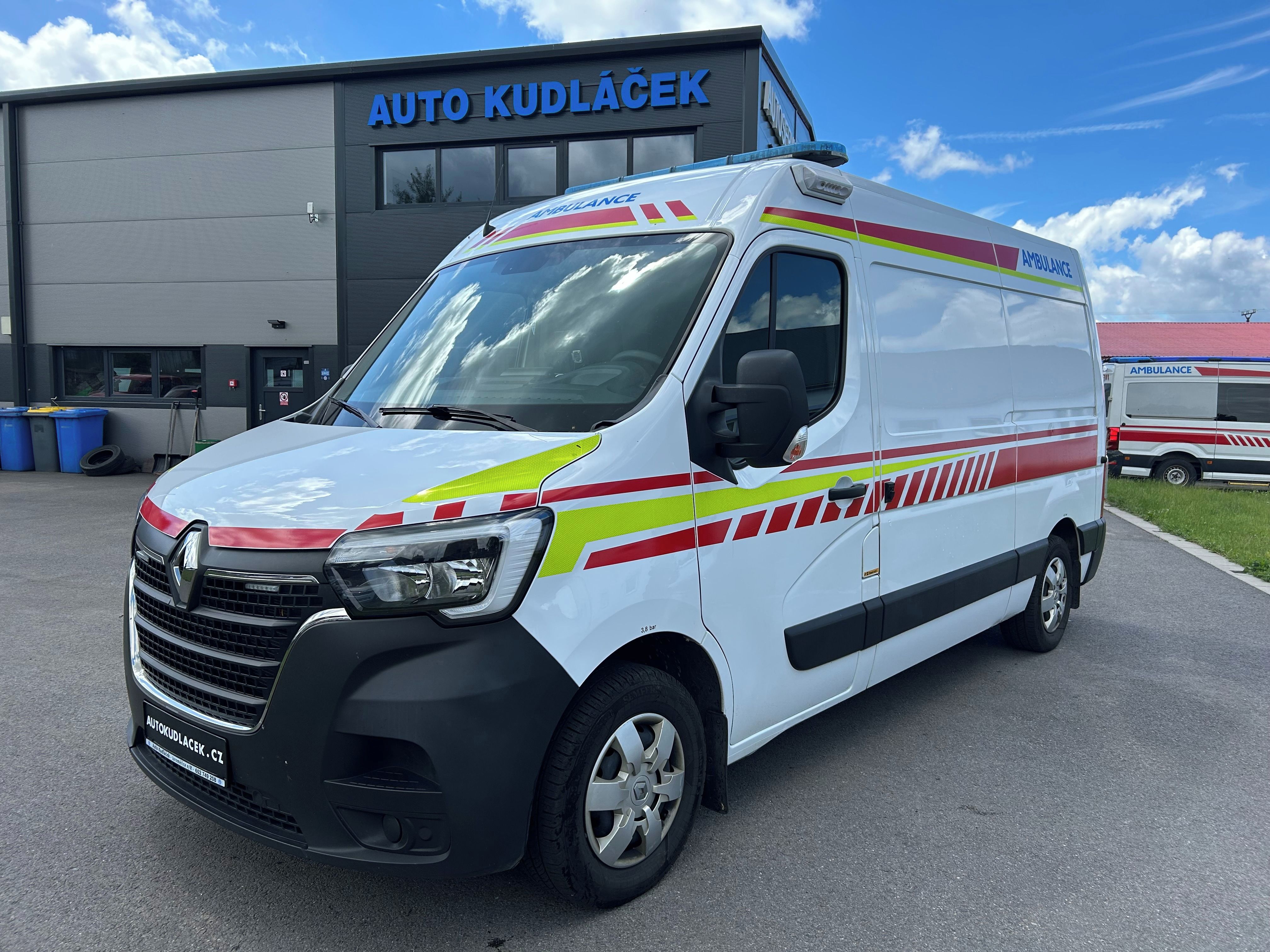 Renault Master, 2.3 DCI Sanitní vůz - manuál