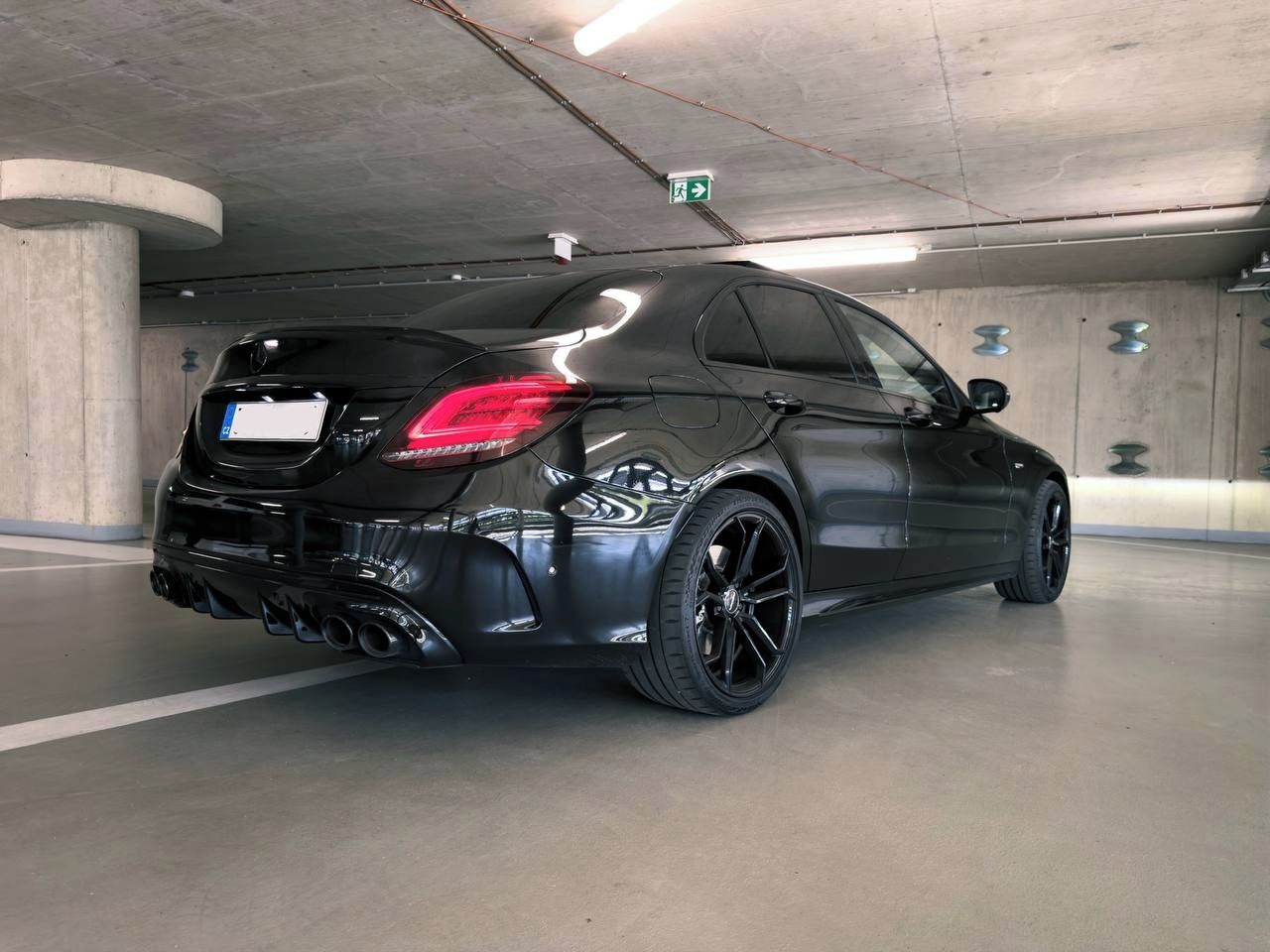 Mercedes-Benz Třídy C, C43 AMG PE, 360 Cam, Pano, V6