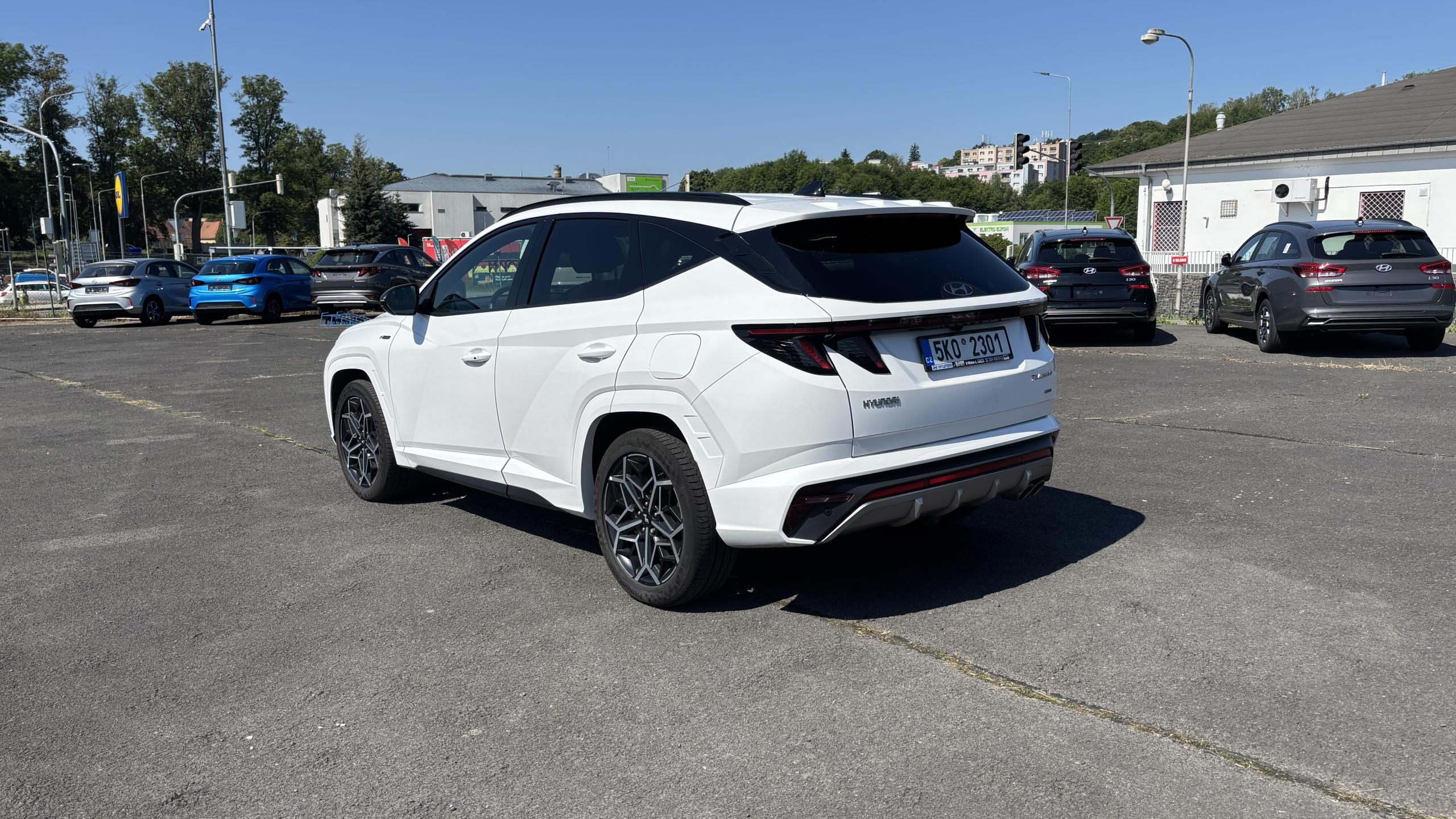 Hyundai Tucson, 1,6 TGDI NLINE 4X4 - fotka 4