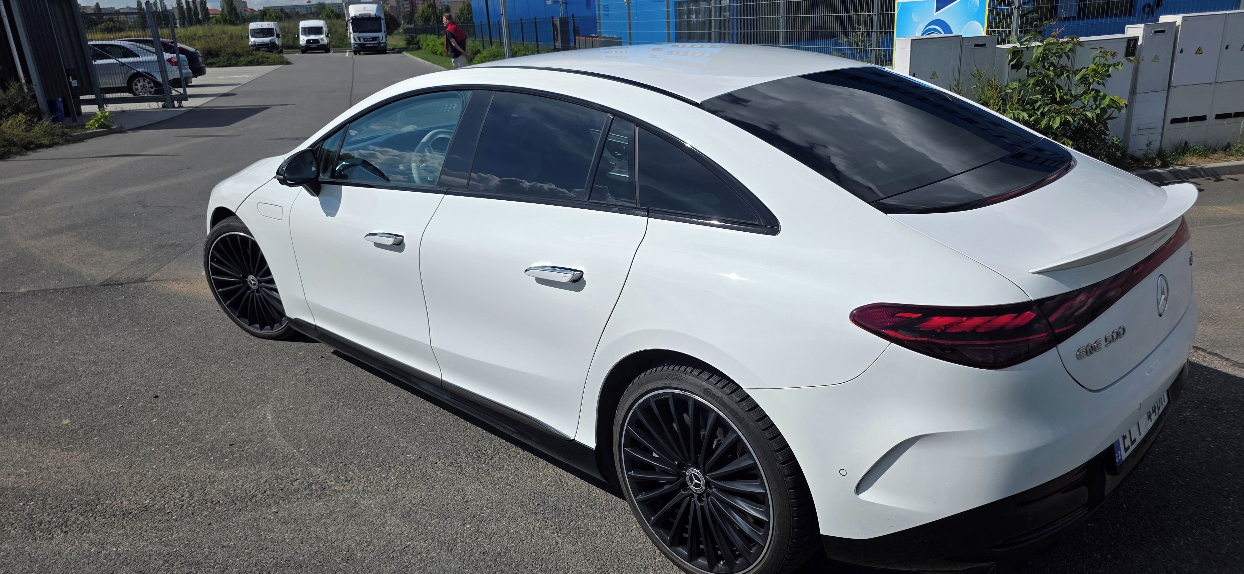 Mercedes-Benz EQE, 500 4MATIC, TOP Výbava, ČR - fotka 6