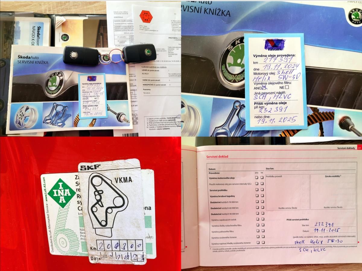Škoda Roomster, 1,4 16v 63kW, ČR, SERV. KNIHA - fotka 4