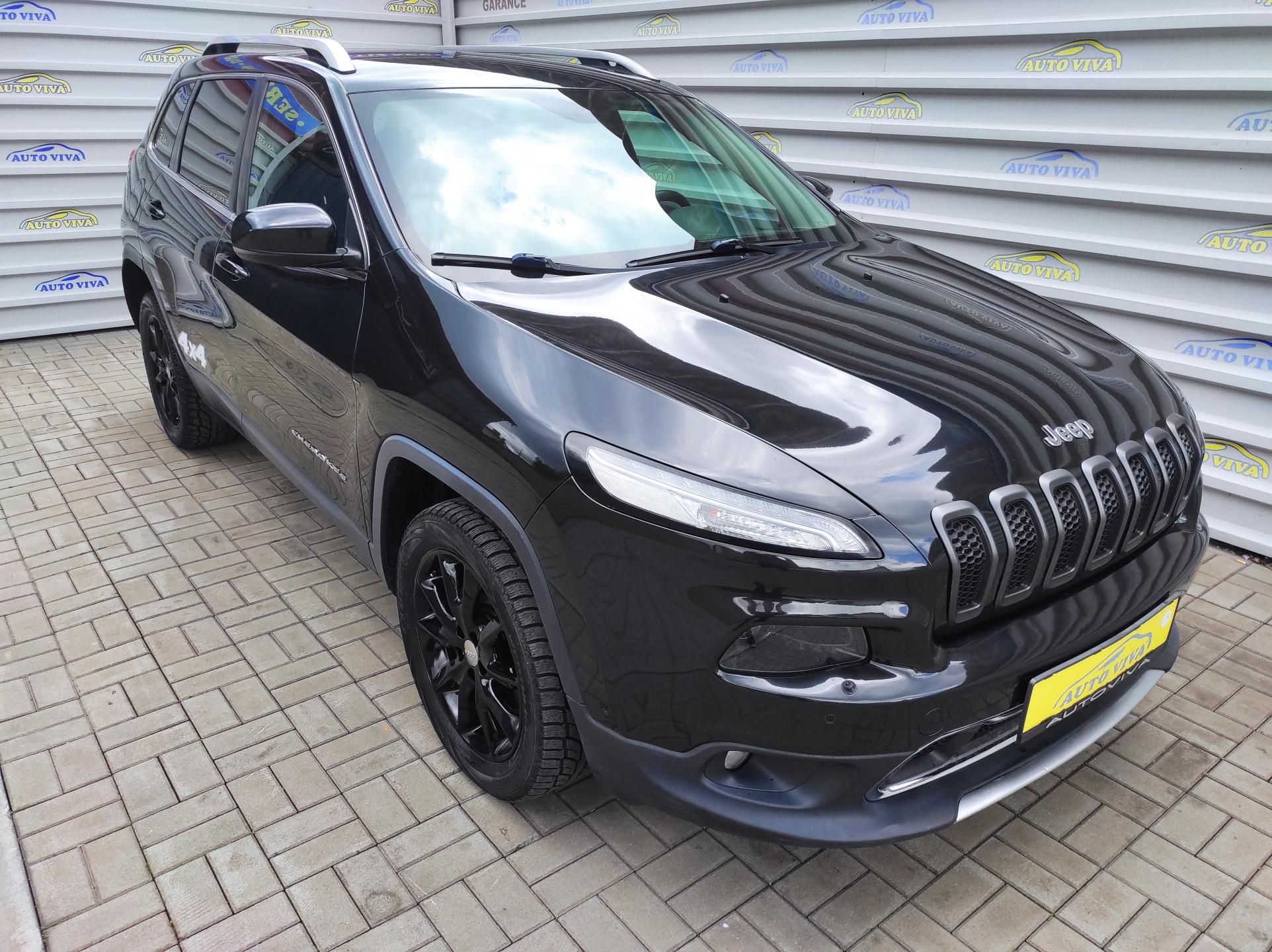 Jeep Cherokee, 2,2M-Jet 4x4, AT, NAVI, Tažné!