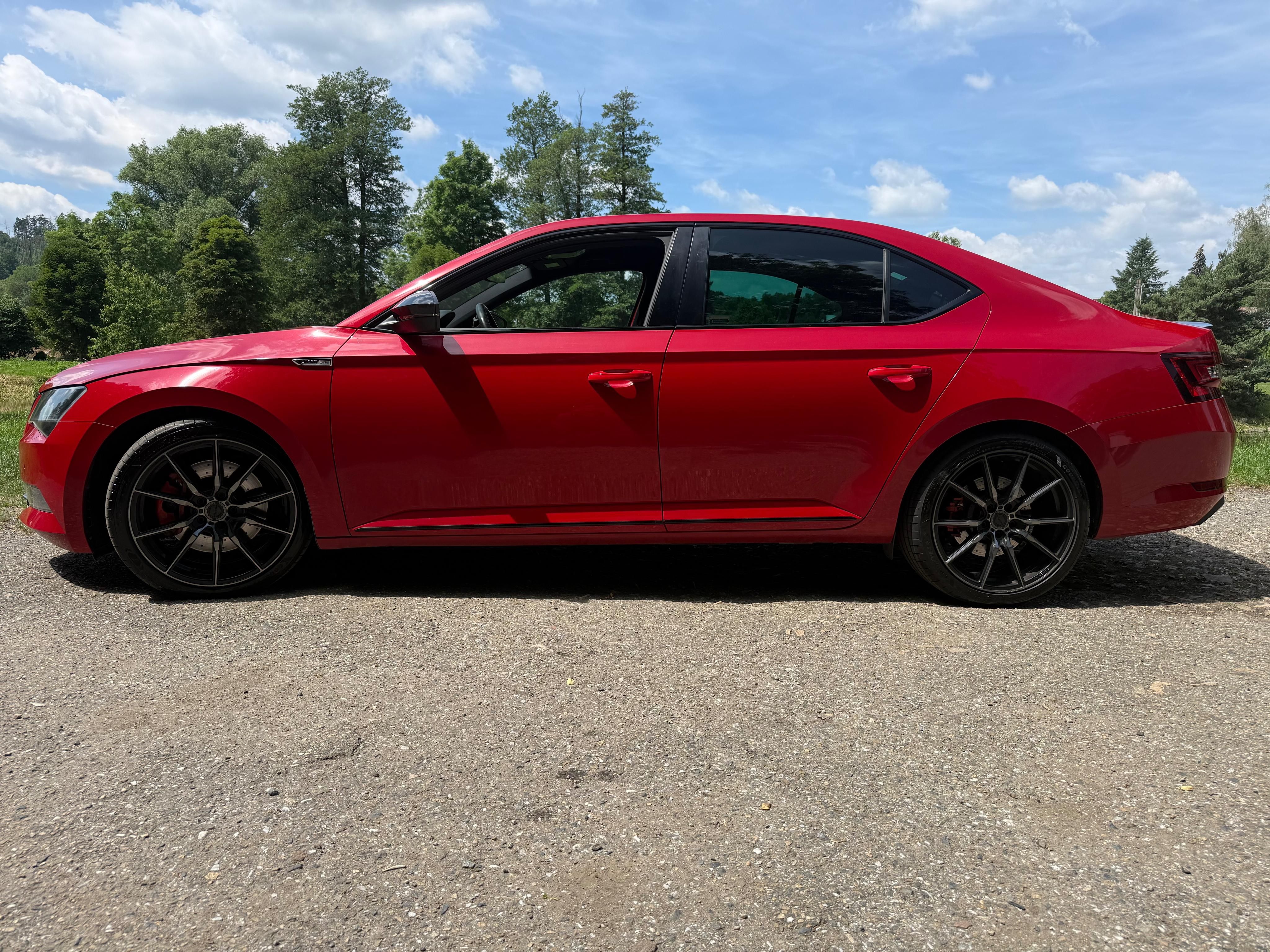 Škoda Superb, Sportline nezávislé topení - fotka 6