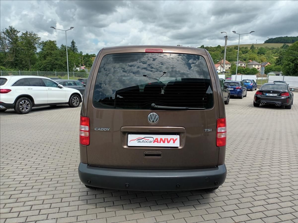 Volkswagen Caddy, 1,2 TSI,63KW,7MÍST,KLIMA,SERVI - fotka 6