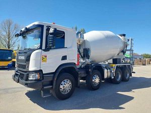 Scania, P 420 B8x4HZ FML Hardox 9m3