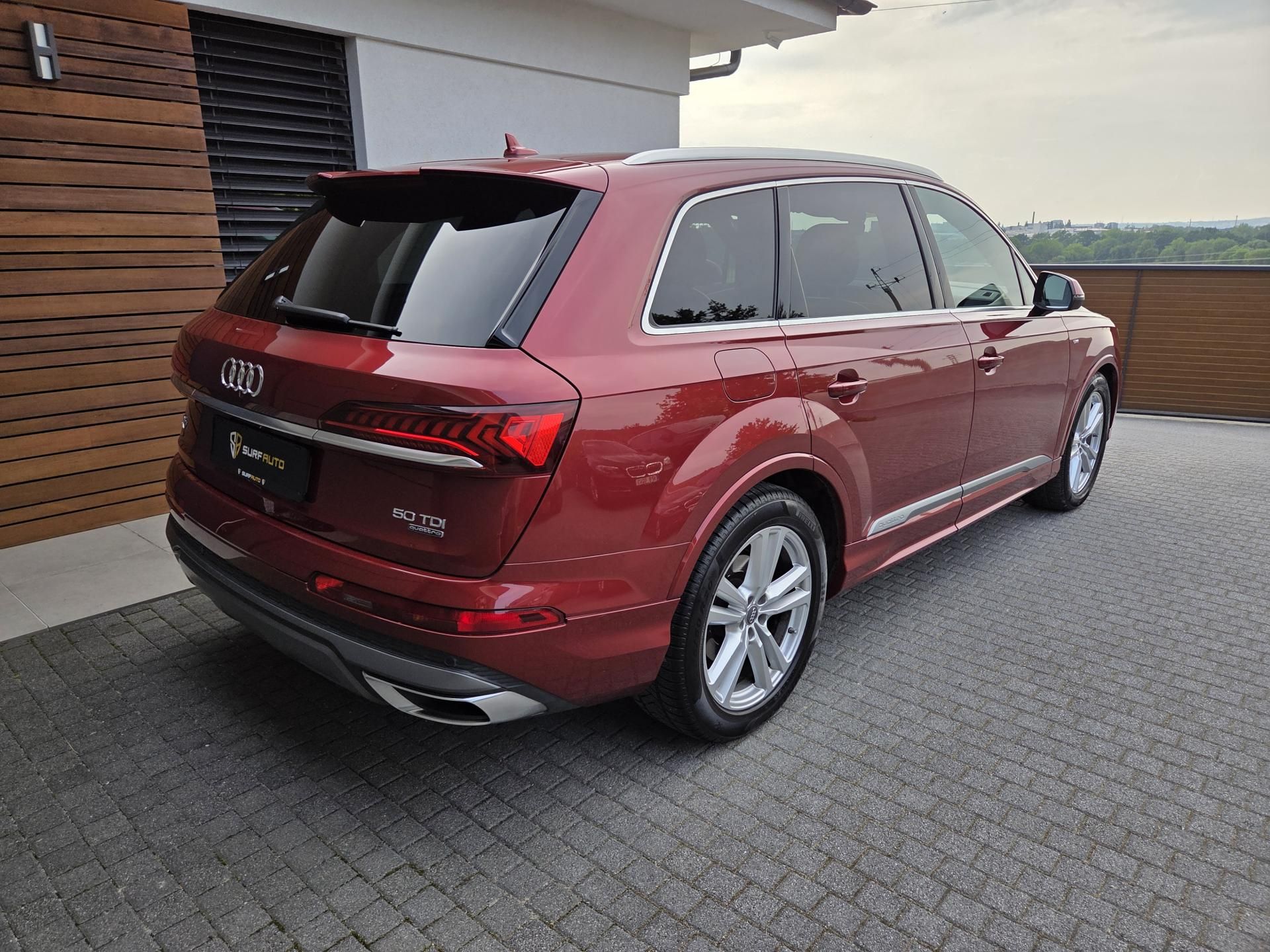 Audi Q7, 50TDi Masáž Laser HUD Pano - fotka 4