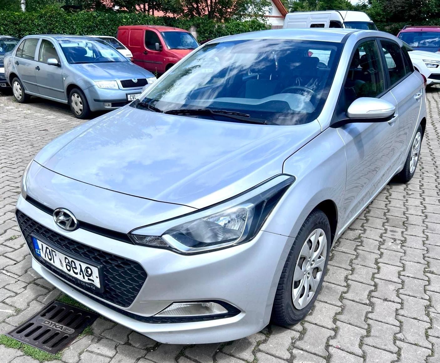 Hyundai i20, 76tis.km,CZ puvod, 1.2b. 55kW