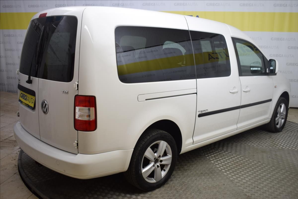 Volkswagen Caddy, 1,9 TDi MAXI,7MÍST,BEZ KOROZE - fotka 6