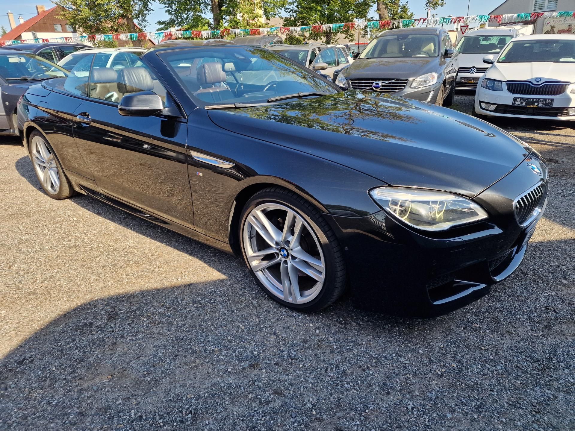 BMW Řada 6, 640d 230KW M-PAKET CABRIO ČR - fotka 6