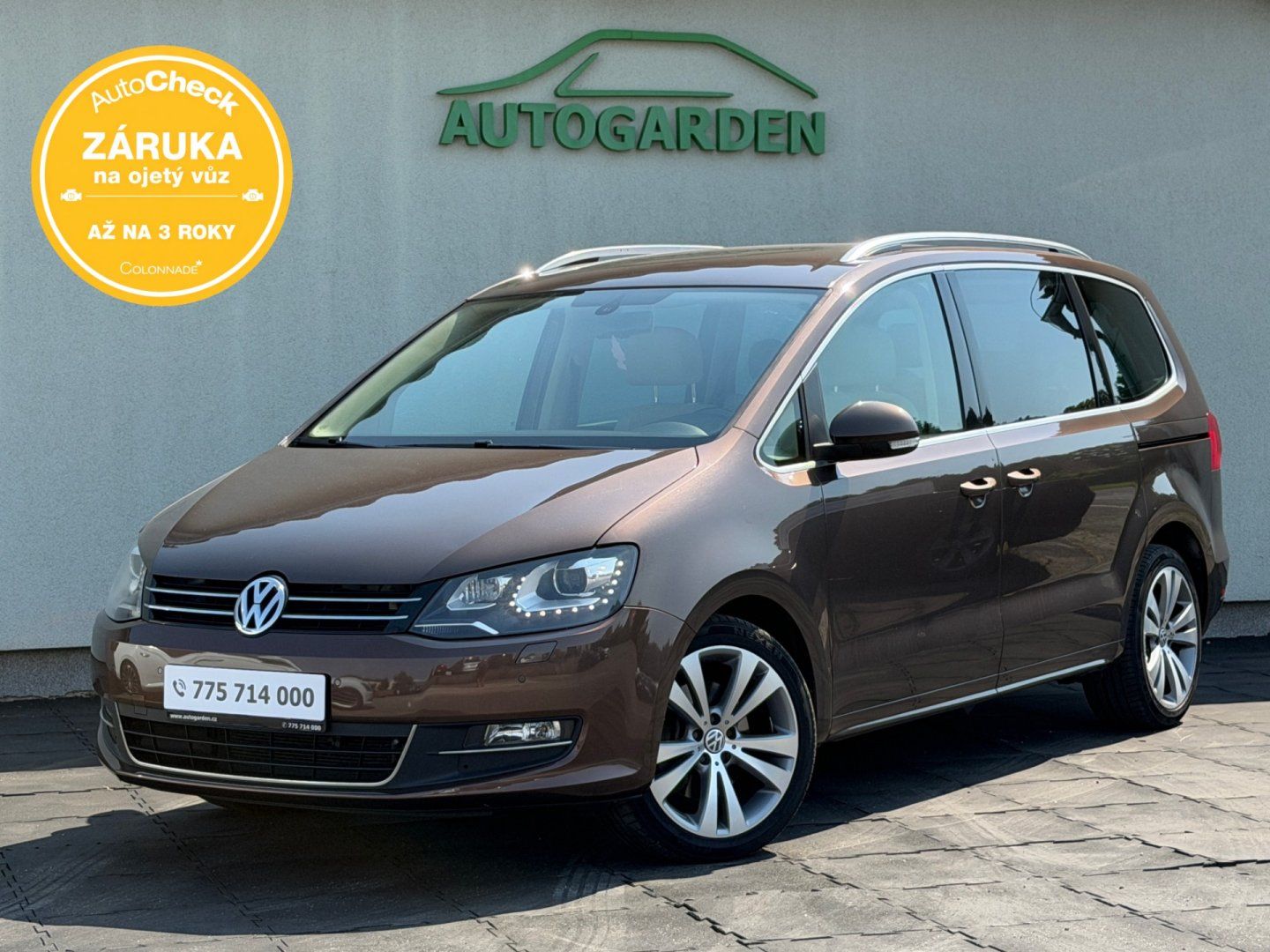 Volkswagen Sharan, 2.0TDi 130kW 7míst DCC, ČR