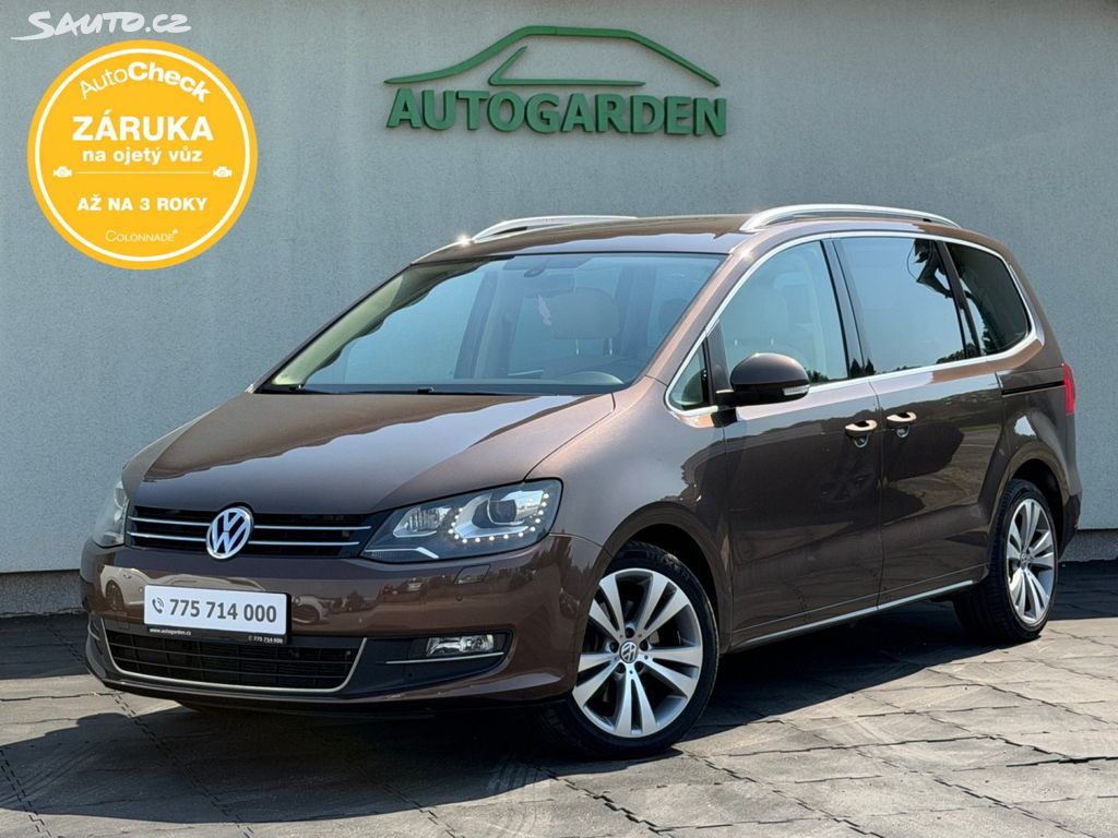 Volkswagen Sharan, 2.0TDi 130kW 7míst DCC, ČR