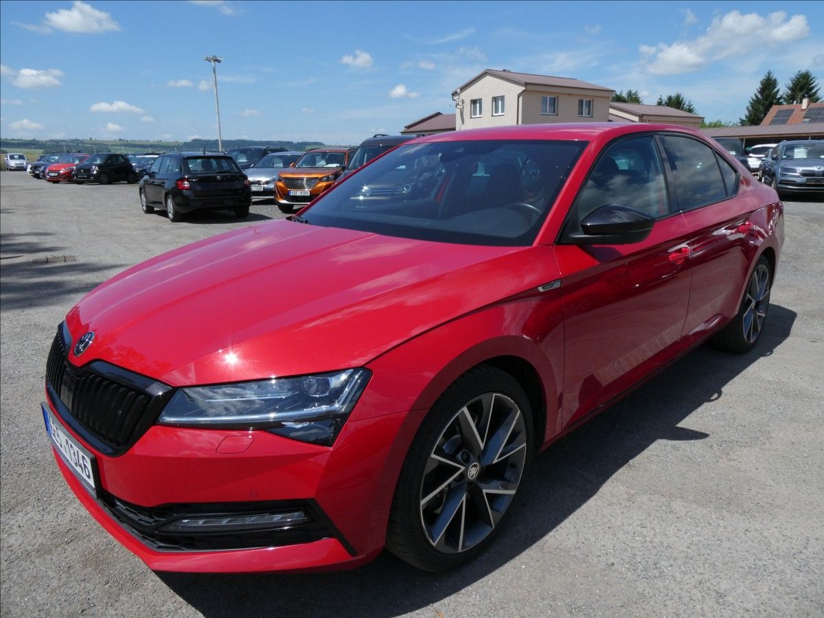Škoda Superb, 2,0 TSi SPORTLINE,1maj.,webast - fotka 3