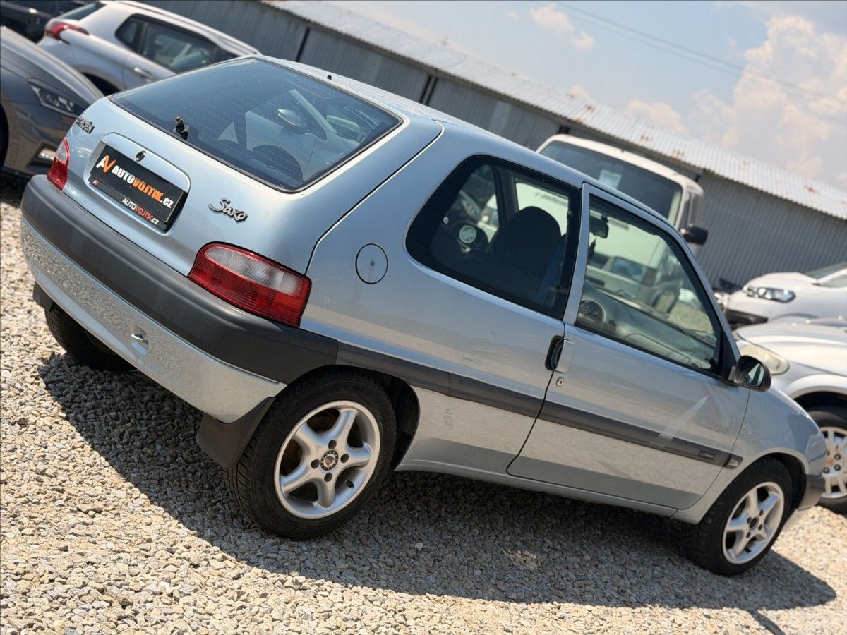 Citroën Saxo, 1,1 KLIMA,SERVO,BEZ KOROZE,STK - fotka 5