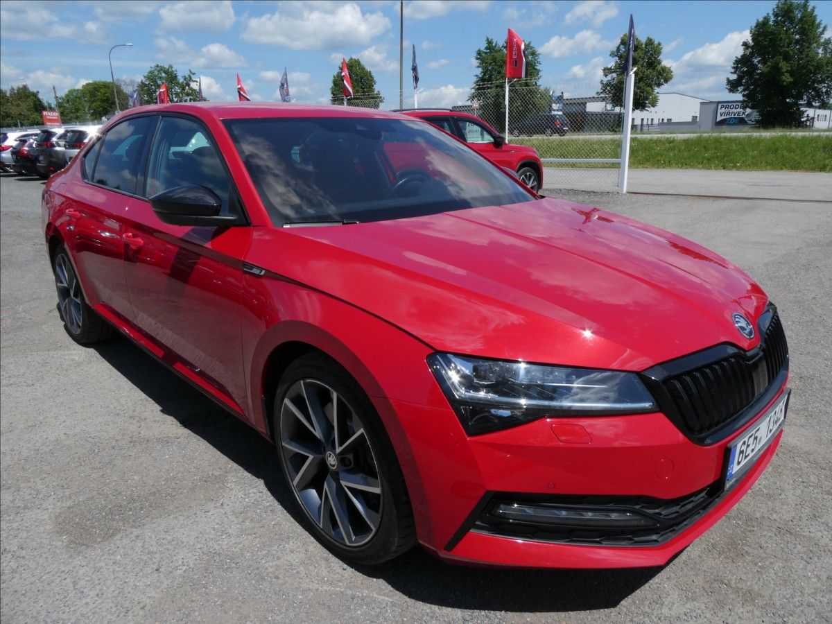Škoda Superb, 2,0 TSi SPORTLINE,1maj.,webast