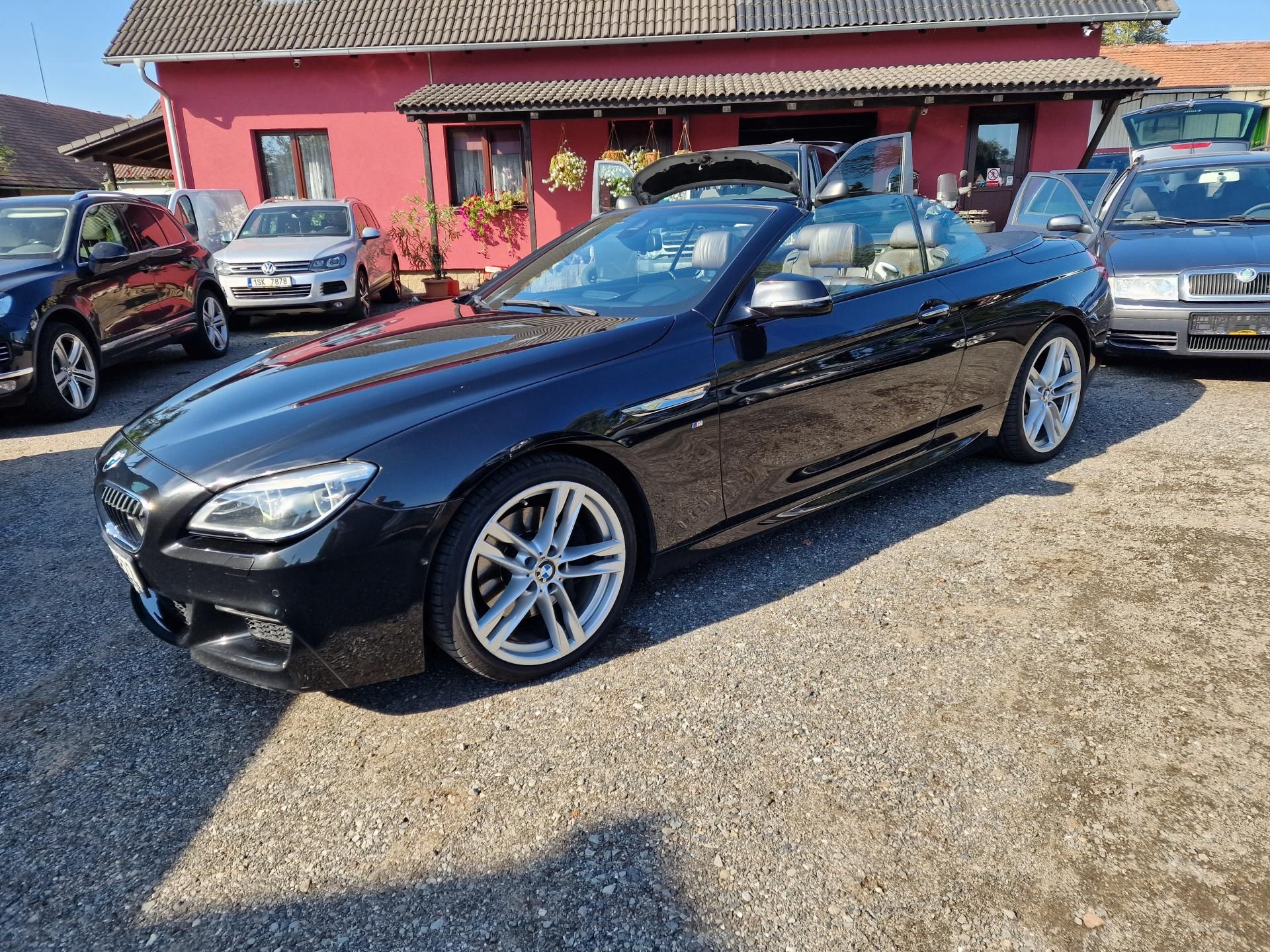 BMW Řada 6, 640d 230KW M-PAKET CABRIO ČR - fotka 5