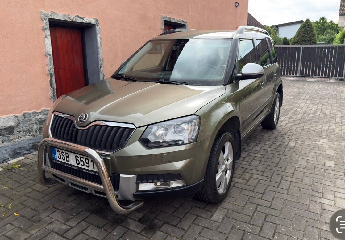 Škoda Yeti, 2.0tdi 81kw manuál
