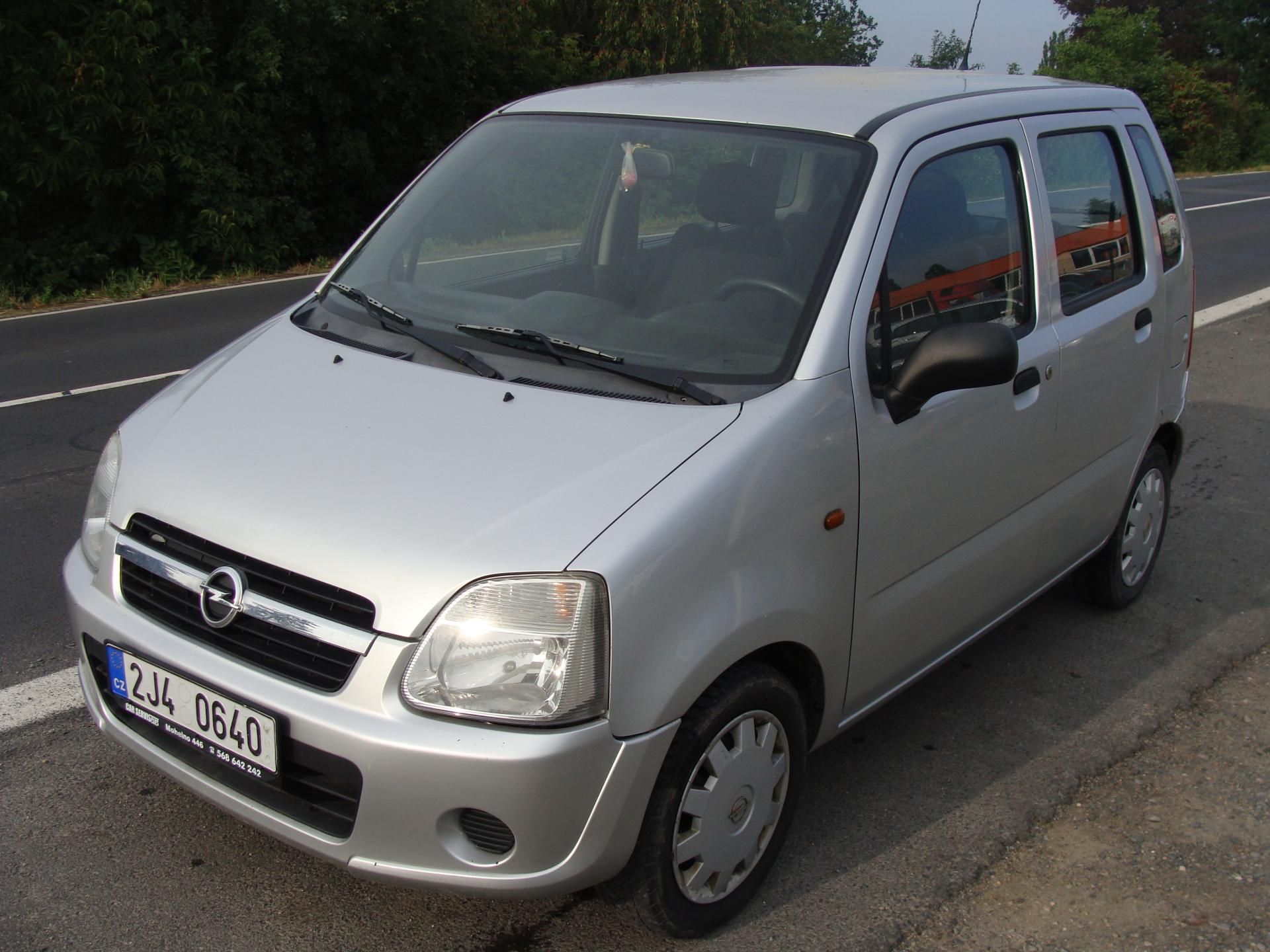 Opel Agila, 1.0i, 44 kW,111tkm!!,nová STK