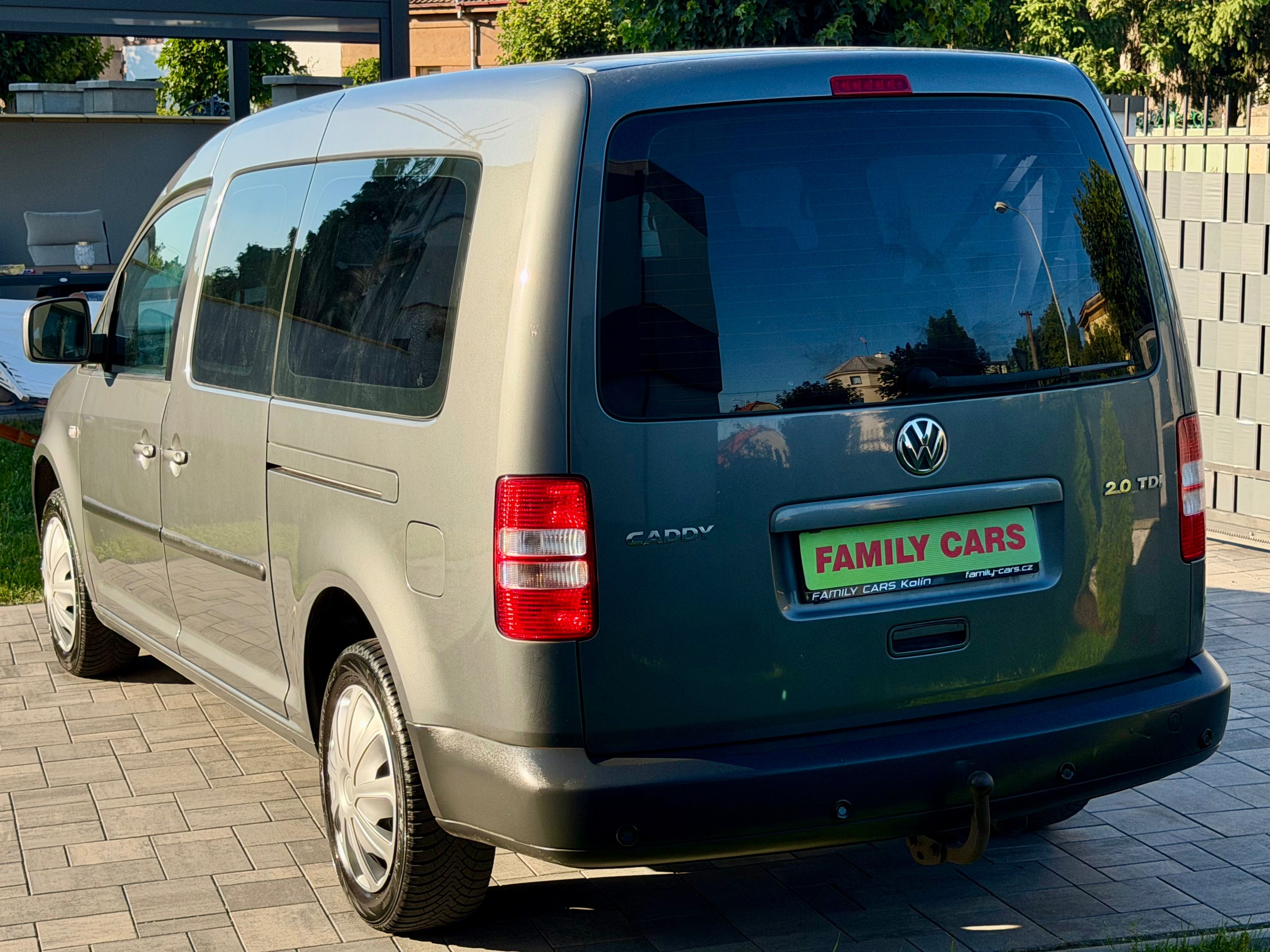 Volkswagen Caddy, 2.0TDI,MAXI,2.MAJ,7MÍST - fotka 4