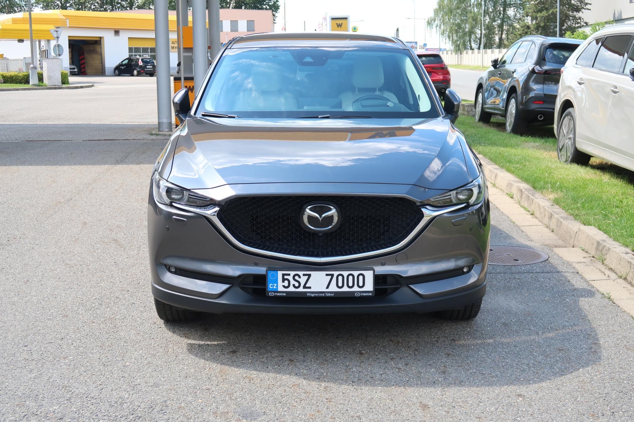 Mazda CX-5, 2,5 G194 AWD AT bílá kůže,tažn - fotka 3